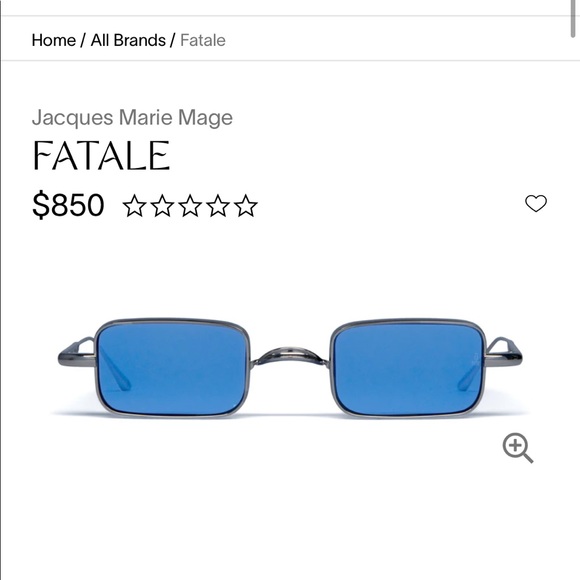 Jacques Marie Marge Fatale Sunglasses
